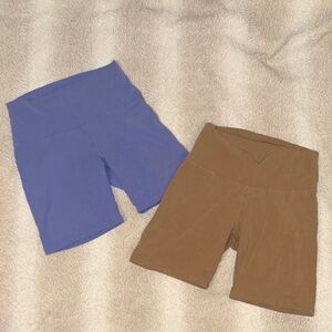 TNA  Hi-Rise 7” Shorts Lot
